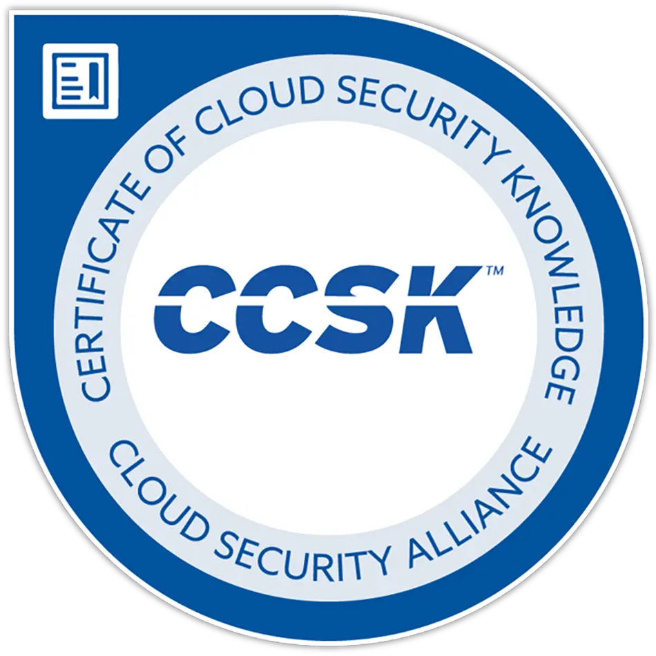 CCSK-CSA - Cloud Security & Infrastructure certification
