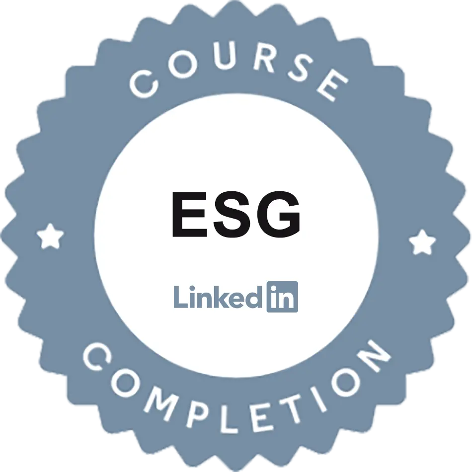 ESG - Environmental Social Governance certification