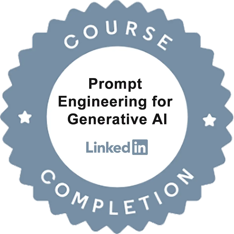 CPE4GenAI - Prompt Engineering for Generative AI certification